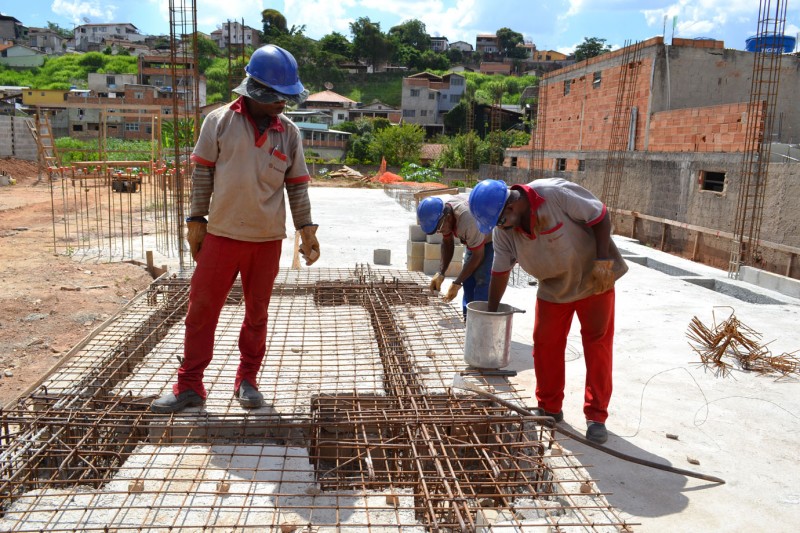 Subadutora de São Pedro - Cesama segue com obras da nova estação elevatória do Bairro Carlos Chagas