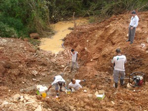 Cesama finaliza reparos na adutora de São Pedro e água da Cidade Alta e região é religada