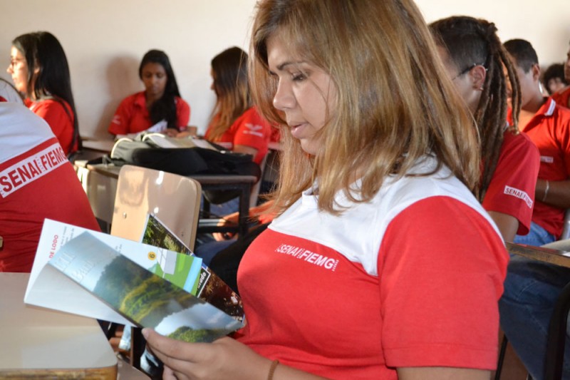 Cesama promove uso racional da água em palestra para 78 alunos do Senai