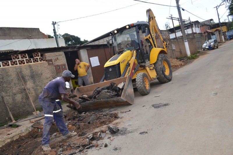 Substituição de ligações de água no Bairro Grama pode comprometer abastecimento local