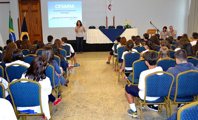 Cesama leva ações de conscientização ambiental para 750 alunos do Instituto Metodista Granbery