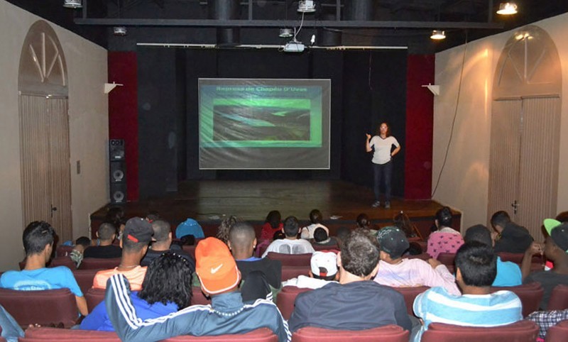 Museu Ferroviário recebe palestra da equipe de conscientização da Cesama